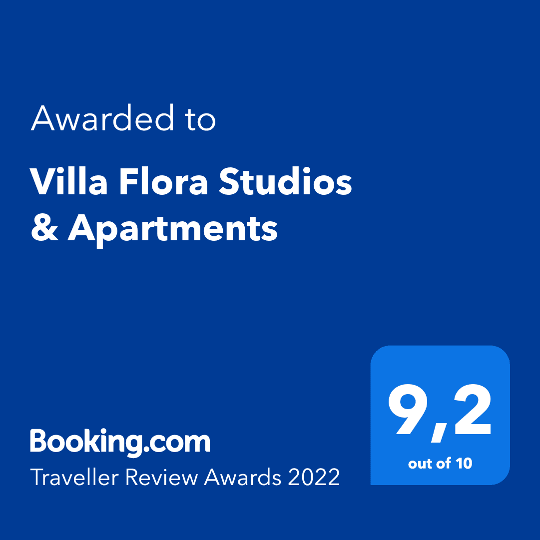 Booking.com 9.3 Villa Flora Studios and Apartments
